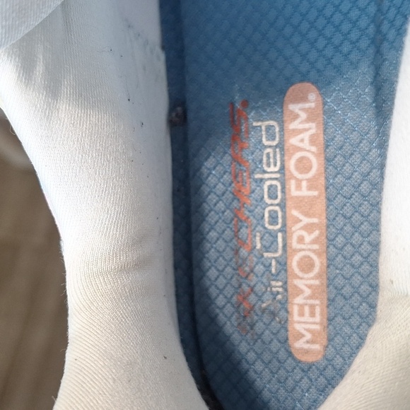 Skechers Light Blue Multicolor Retro Athleisure D'Lites Low Top Sneakers Size 10 - Picture 11 of 11